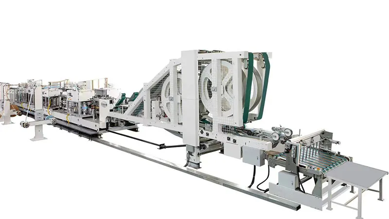 Линия для формирования дна бумажных мешков (дноукладчик)