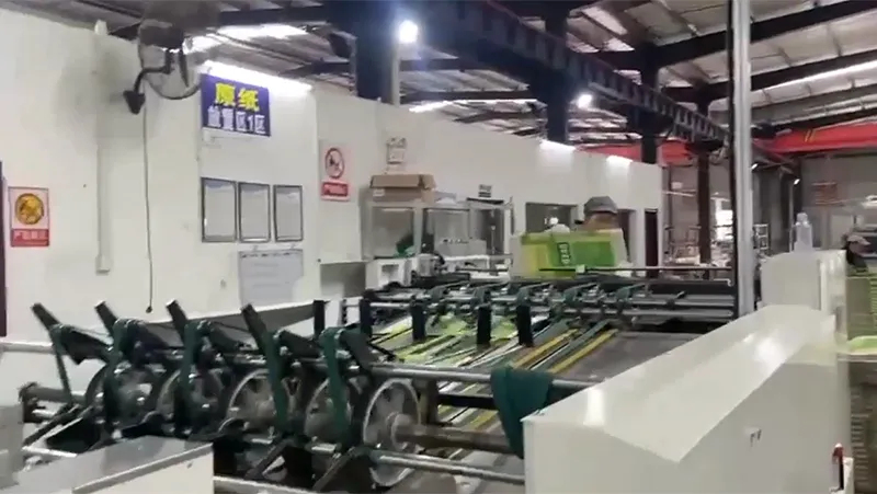 Линия для формирования дна бумажных мешков (дноукладчик)