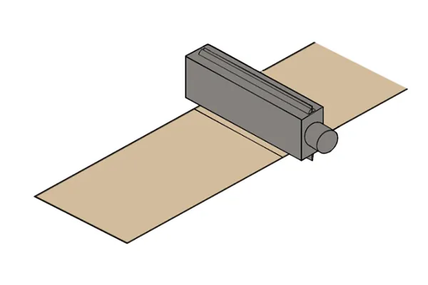Устройство для резки и отрыва заподлецо