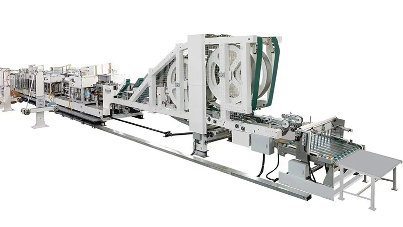 Линия для формирования дна бумажных мешков (дноукладчик)