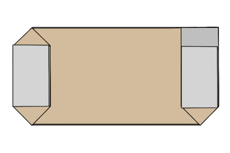 Узел вставки усиливающей накладки