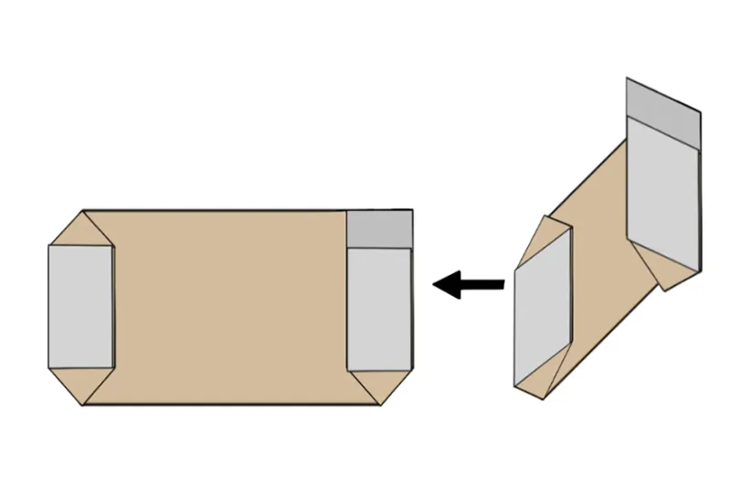 Узел переворачивания дна
