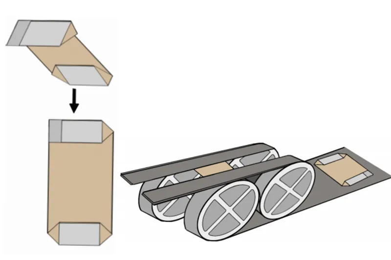Секция прессования (Пресс-транспортер или ленточный конвейер S-Press)