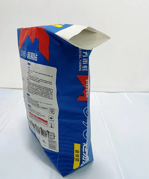 Клапанный полипропиленовый мешок для плиточного клея порошка